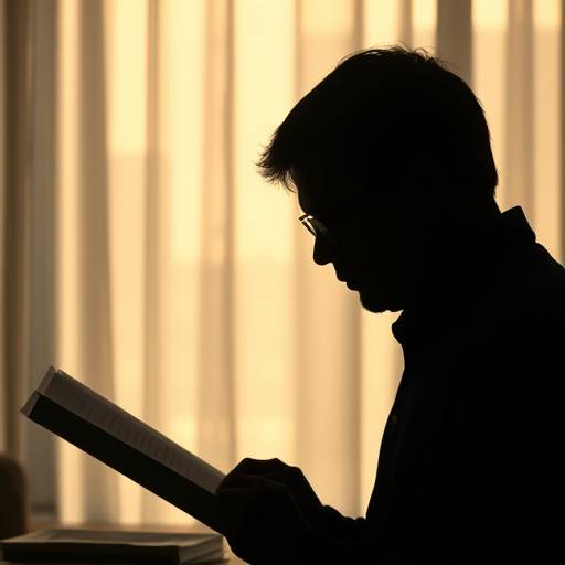 Una persona mirando un documento, representando el derecho de acceso a la informaci&oacute;n.